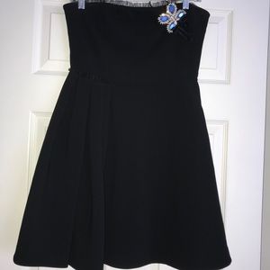 Cinq à Sept Black Evening Dress